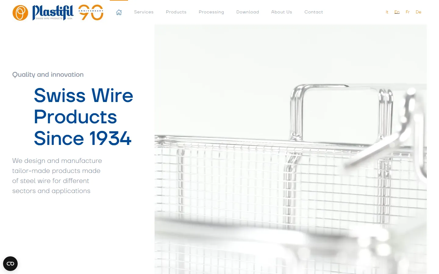 The English website of Plastifil