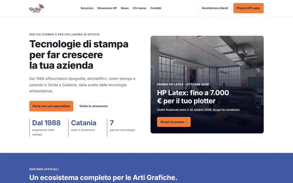 Homepage of siciliaufficio.it